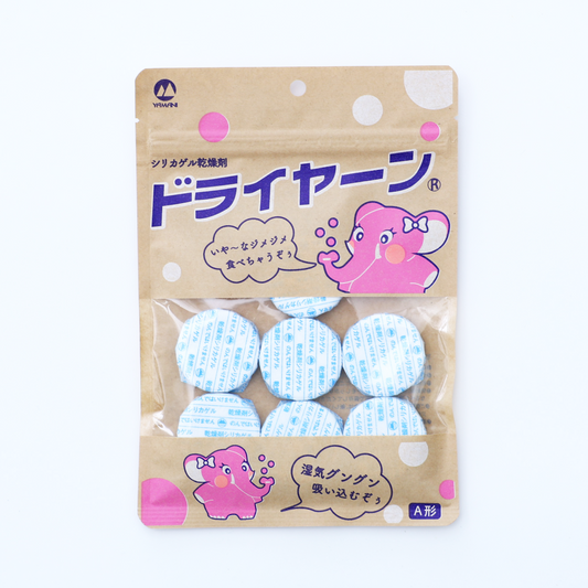 ドライヤーン タブレットタイプ　7個入　※使い捨てA形シリカゲル